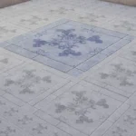 TSM Floor - Swirls Floral Stone