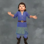 Happily Ever After - Celtic Medieval Blouse Laced for All Ages