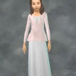 Basic Medieval Peasant Dress for all ages + tops, separated skirt
