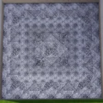 TSM Floor Marble Blue Leaf
