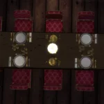 Chestnut Saloon Furniture Set