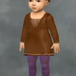 Basic Medieval Peasant Dress for all ages + tops, separated skirt