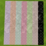 TSM Floor Marble Blue Circles