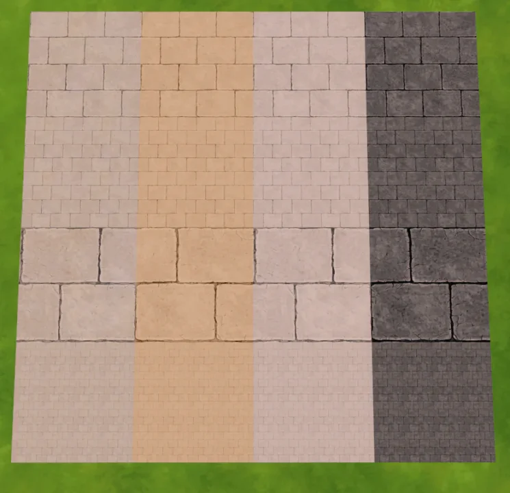 TSM Floor Marble Long Tiles