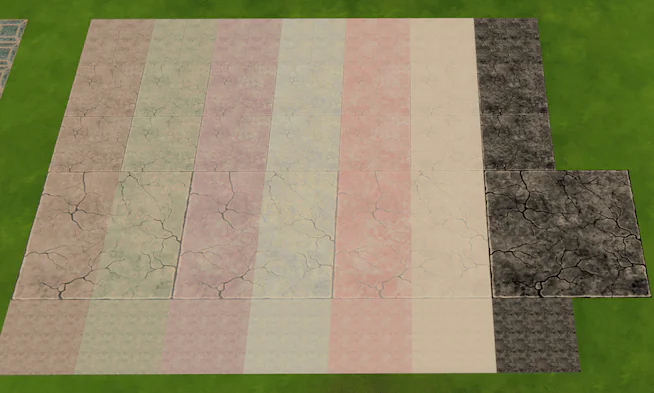 TSM Floor Lime Large Cracked