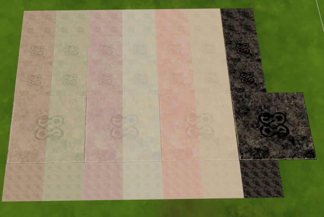 TSM Floor Lime Patterned 2