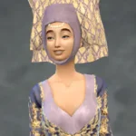 S2 Maylin Double Horned Hennin