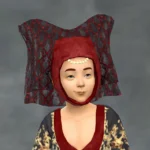 S2 Maylin Double Horned Hennin