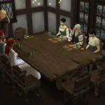 TSM Medieval Rustic Dining Set