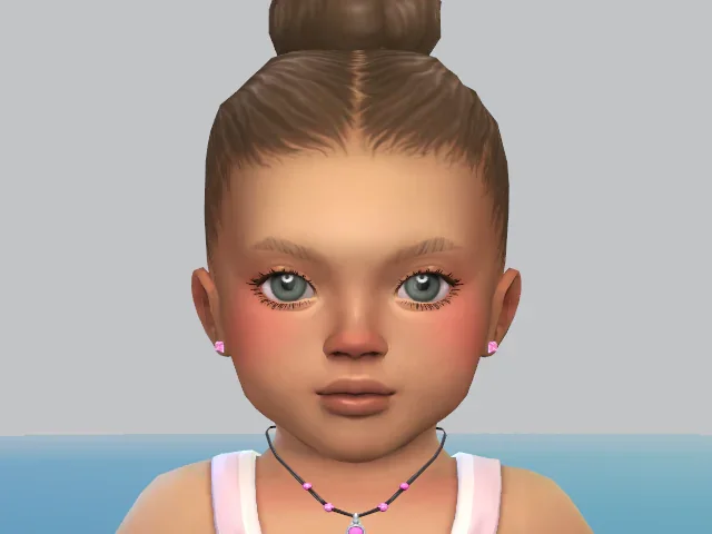 Infant Flower Necklace