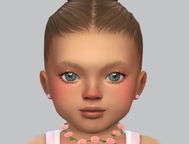 Infant Flower Chain Necklace