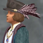 Tudor Feather Cap