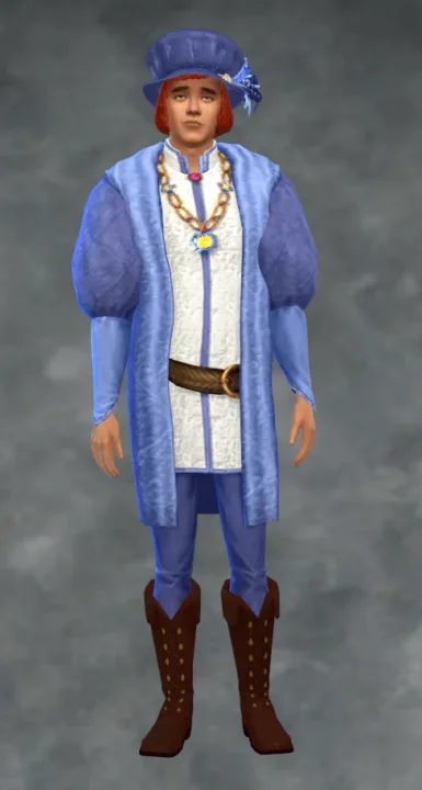 Tudor Feather Cap