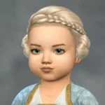 Alin 22 Side Buns Hair for children, toddlers and infants