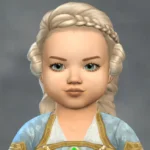 Alin 22 Side Buns Hair for children, toddlers and infants