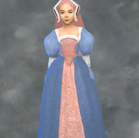 Tutors of Tudor: Court Dress "Lady in Waiting"