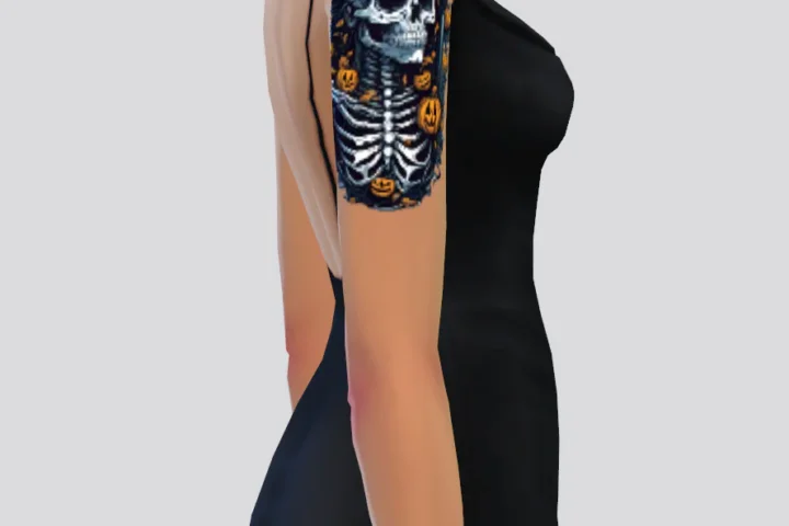 Skeleton Arm Tattoo