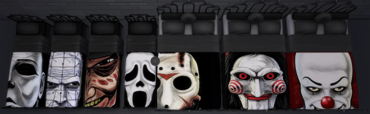 Horror Character Single & Double Bed