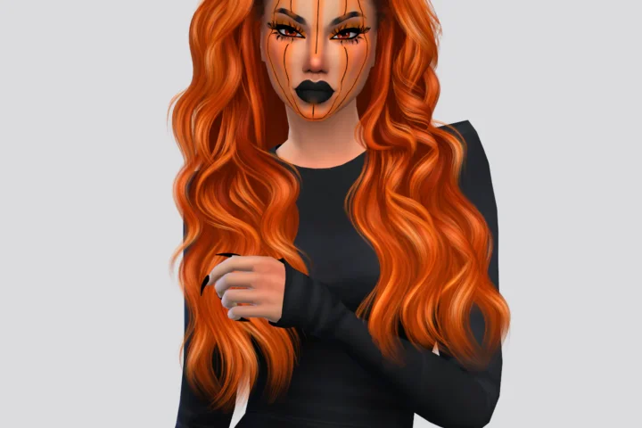 Pumpkin Glow Face Paint