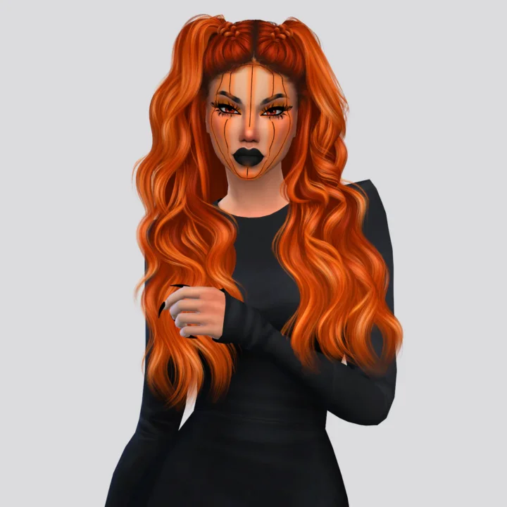 Pumpkin Glow Face Paint