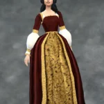Wawa Spanish Tudor Gown Isabella