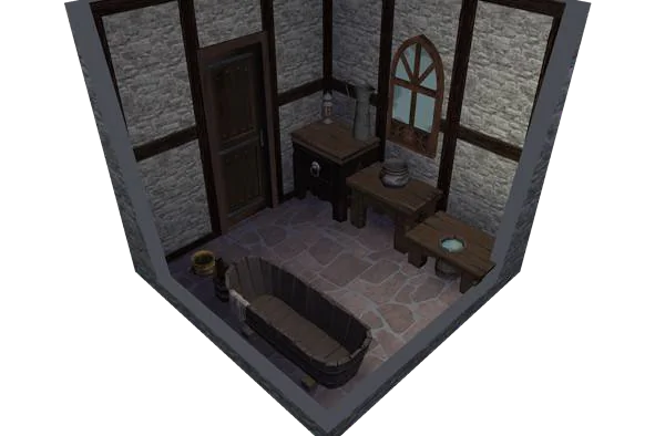 Medieval Bathroom