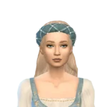 CK3 Blanche Headpiece - Jungfernkranz - Hat-Hair Version