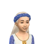 CK3 Blanche Headpiece - Jungfernkranz - Hat-Hair Version