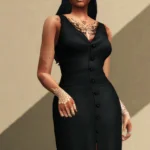 Desert Sand - Lux Dress & Vest Set