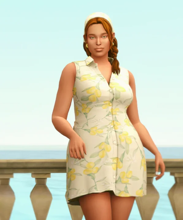 Summer in Tartosa - Lucy Shirt Dress