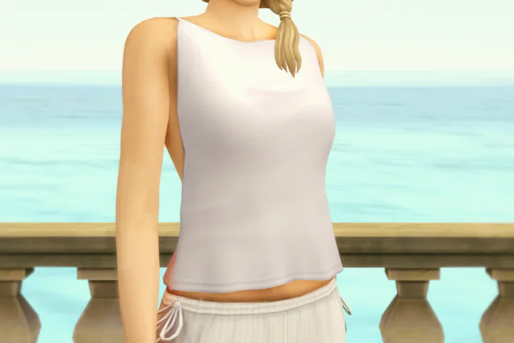 Summer in Tartosa - Birdie Shirt & Capri Pants Set