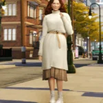 Autumn City II - Sabrina Sweater Dress