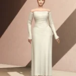 Rosa × alba - Orchid Gown Set