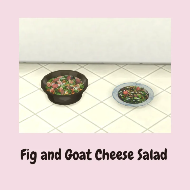 Fig and Goat Cheese Salad