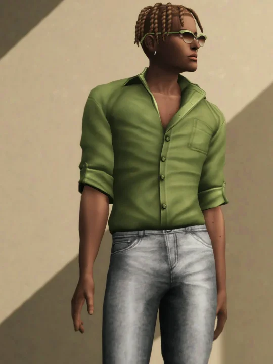 Desert Sand - Marvin Shirt Set (Masculine)