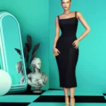 R 000 & 1837 Co. - Blaque Strap Dress