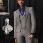 Suit with Stripe - Victoria Suit Set (Female)