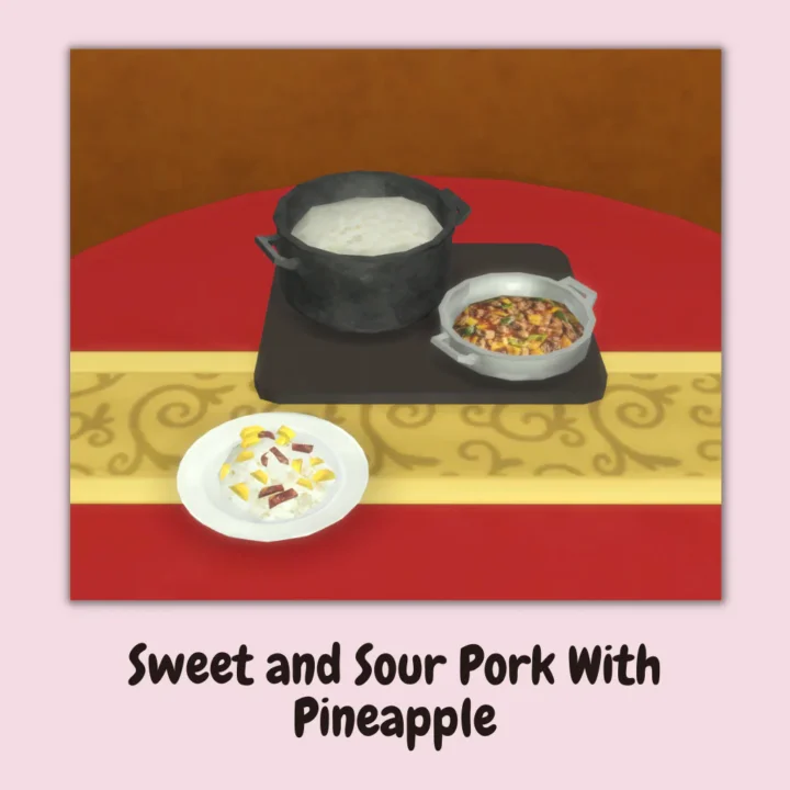 Sweet and Sour Pork With Pineapple