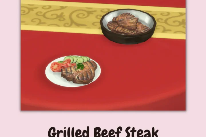 Grilled Beef Stake