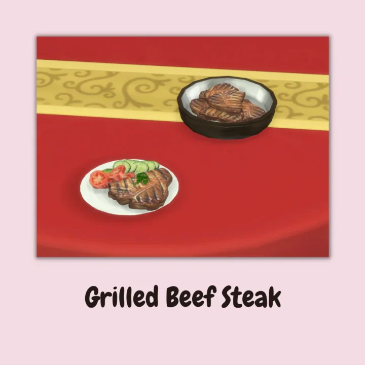 Grilled Beef Stake