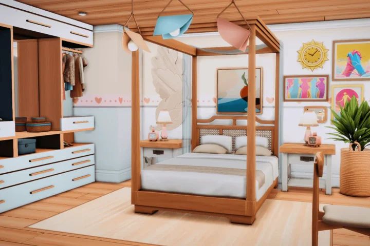 Laramie bedroom - no CC