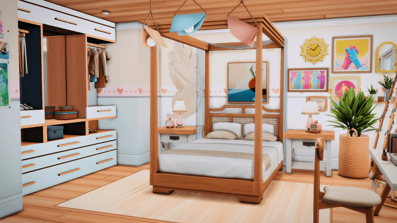 Laramie bedroom - no CC
