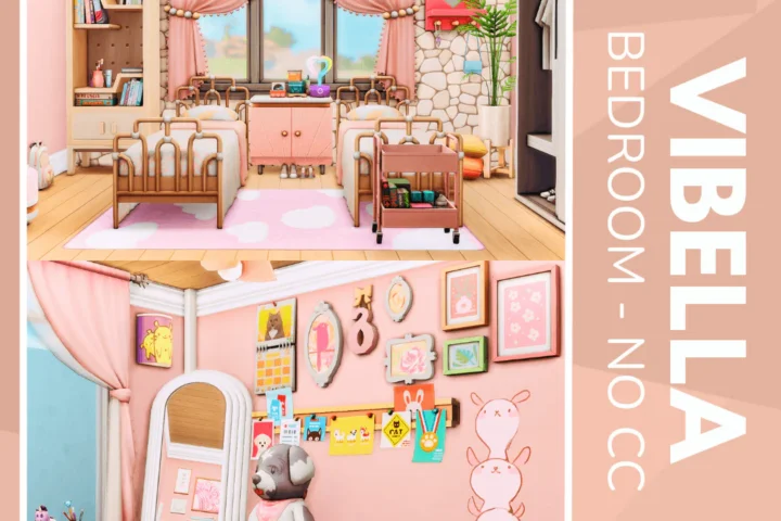 Vibella Bedroom - No CC