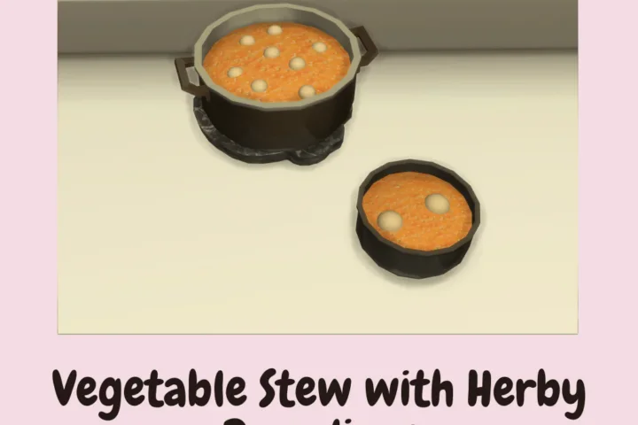 Vegetable Stew with Herby Dumplings