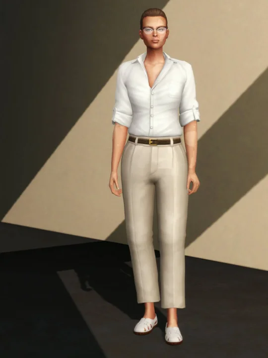 Desert Sand - Marvin Shirt Set (Feminine)