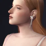 Pure Collection III - Selina Diamond Earrings (Drop)