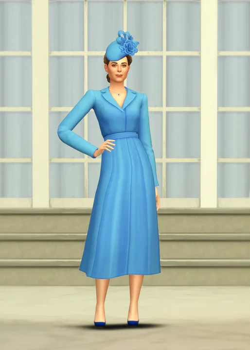 Duchess of Dress & Hat XXII
