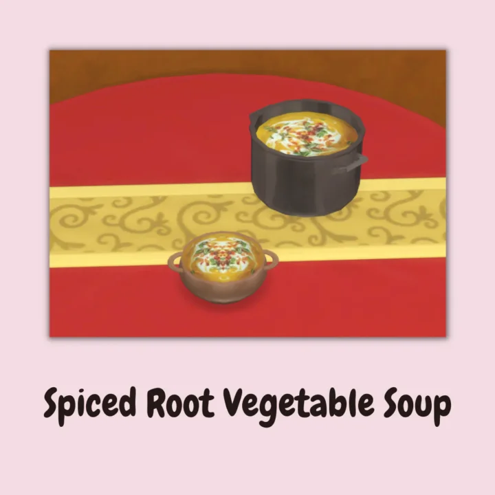Spiced Root Vegetable Soup