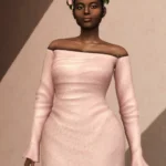 Rosa × alba - Orchid Gown Set