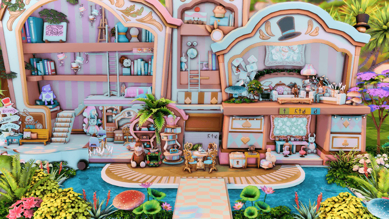 Wonderland Dollhouse - No CC